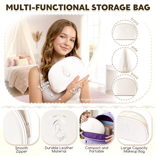 White Color Nymph Makeup Kit for Teen Girls - Beginner Friendly & All Skin Tones