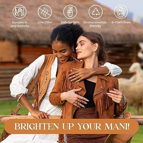 beetles Gel Polish Set Fall Gel Nail Polish 6 Colors Burgundy Brown Yellow Glitter Orange Gold Nail Polish UV LED Nail Lamp Home DIY Manicure Nail Art Gift for Women Golden Blessing