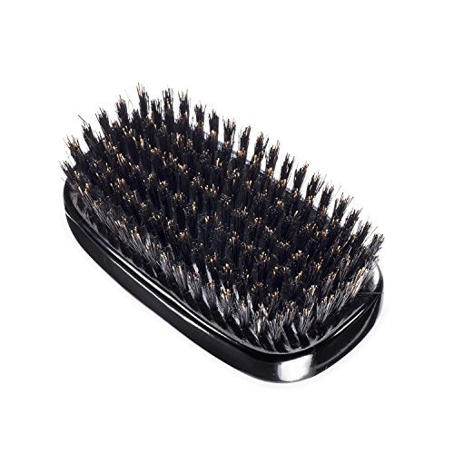 Torino Pro Wave Brush #120 by Brush King - 7 Row, Medium Palm Wave Brush - Made with 100% Boar Bristles - Great for Wolfing - 360 Waves Brush