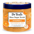 Dr Teal's Citrus Shea Sugar Body Scrub with Vitamin C, 19 oz