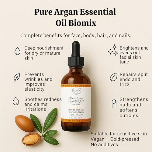100% Pure Cold-Pressed Unrefined Moroccan Argan Oil ? Premium Hair, Skin & Nail Treatment ? Nourishes, Hydrates, Repairs ? Vegan, Multipurpose Beauty Oil, 4 fl oz (120 ml)