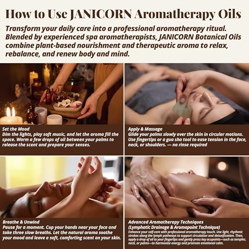 Sandalwood & Bergamot Aromatherapy Massage Oil ? Essential Oil Blend with Jojoba & Sweet Almond Oils, Lightweight & Fast-Absorbing Skin & Body Hydration, Woody-Citrus Aroma, 1 fl oz / 30 ml