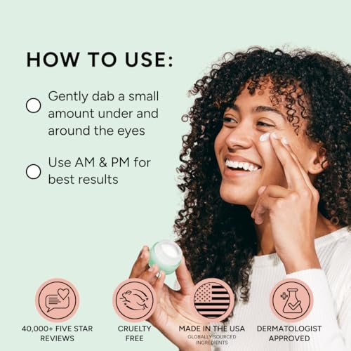 Eight Saints All In Eye Cream with Hyaluronic Acid & Caffeine