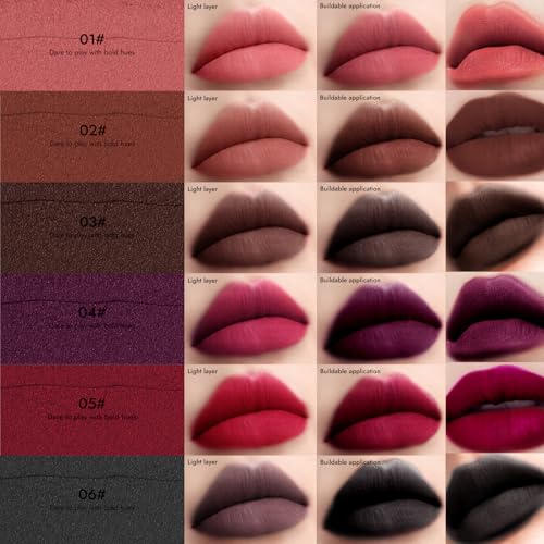 YOUNG VISION Velvet Matte Liquid Lipstick - 4-in-1 Multi-Use
