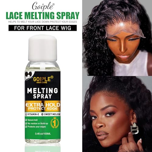 Lace Melting Spray Kit for Glueless Wigs with Glue & Remover