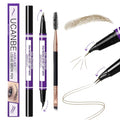 UCANBE Dual-Ended Eyebrow Pencil with Spoolie Brush - Light Brown