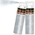 Scarman Hair and Body Glitter Spray - Ultra Fine Silver Holographic Glitter