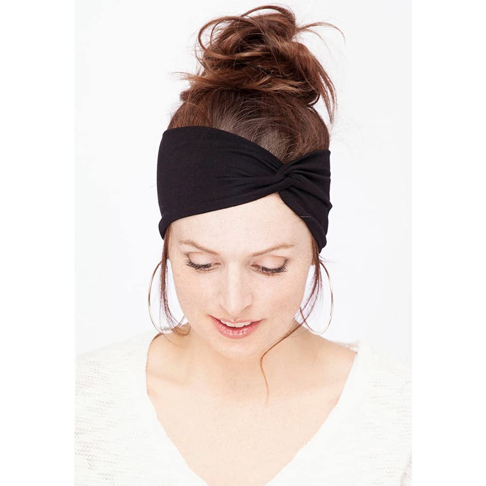 Jesries 12 Pack Headbands for Women Yoga Elastic Hair Bands Workout Running Sport Non Slip Sweat Hair Wrap for Girls