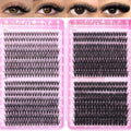 Lash Clusters D Curl DIY Extensions Beginners 640pcs (30D-80D)