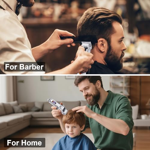 CIICII Men's Hair Clippers Set Cordless Barber Kit with Trimmer & Shaver