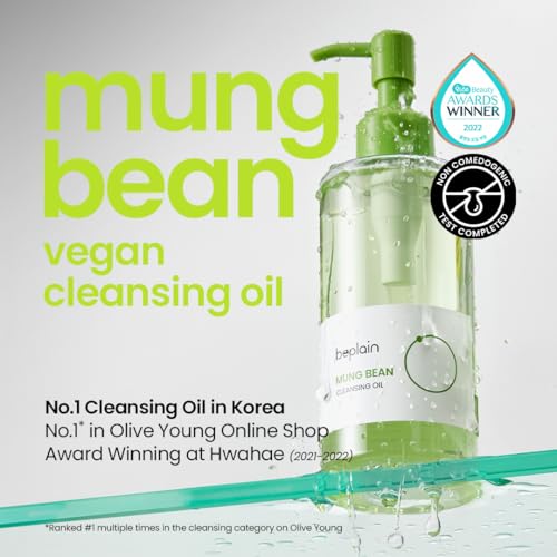 beplain Mung Bean Cleansing Oil - Gentle Makeup Remover 6.76 fl.oz