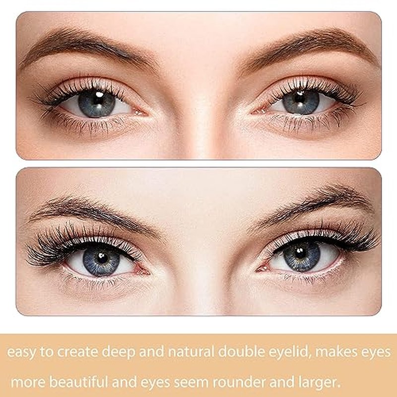 600Pcs 3MM Eyelid Lift Strips - Double Eyelid Tape for Hooded Eyes