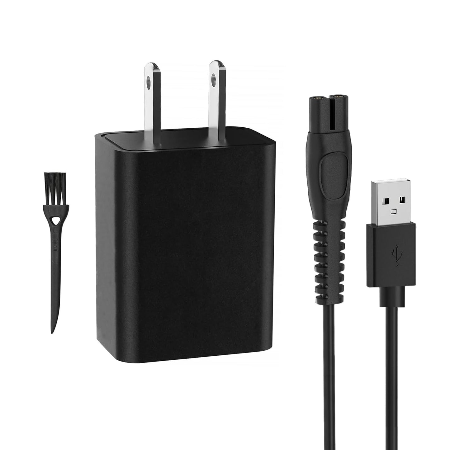 5V Shaver Charger for Philips Norelco 2400 3600 3900 5400 7800 MG5910 MG7910 MG9510 MG9520 3000 5000 7000 Series Trimmer Replacement Power Cord USB Charging Cable for Phillips