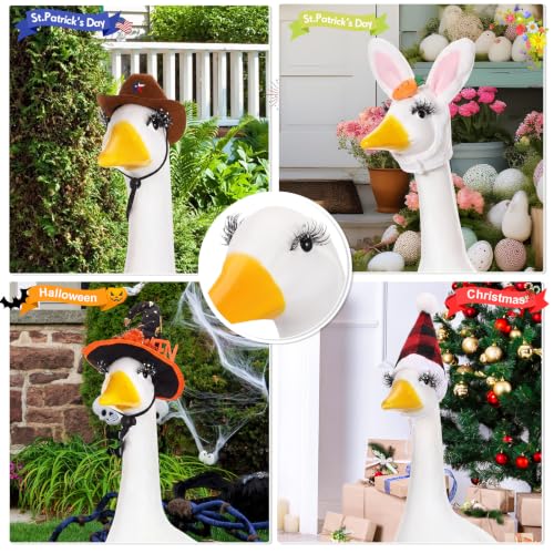 Porch Goose Eyelashes - 7 Piece Set with Glue & Tweezers