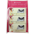 Missam? SULTRY Deluxe Beauty False Eyelashes Set, Handmade Lashes with Premium Synthetic Fibers, Black, 3 Pairs of Strip Lash