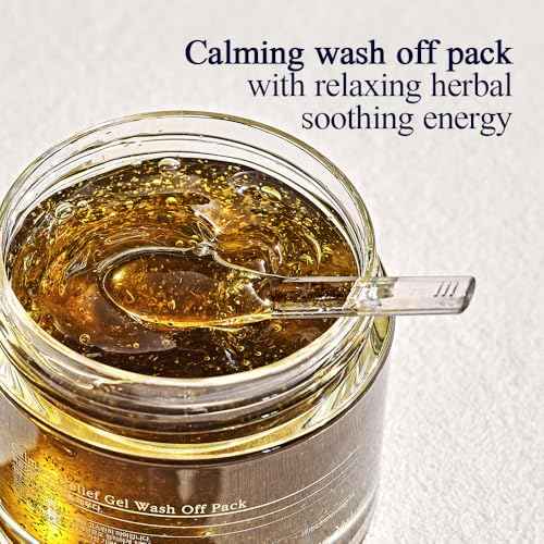 Pyunkang Yul PKY Calming Relief Gel Wash Off Pack 100g, Soothing & Refreshing Gel Mask for Sensitive Skin