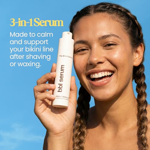 BBL Serum ? 3-in-1 Bikini Line Care, Fragrance-Free Post-Hair Removal Serum with Salicylic Acid & Niacinamide, Helps Reduce the Look of Ingrown Bumps & Irritation, Designed for Sensitive Skin