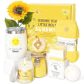 Spa Gift Basket for Women – Self Care Set with Candle, Bath Bombs & Socks