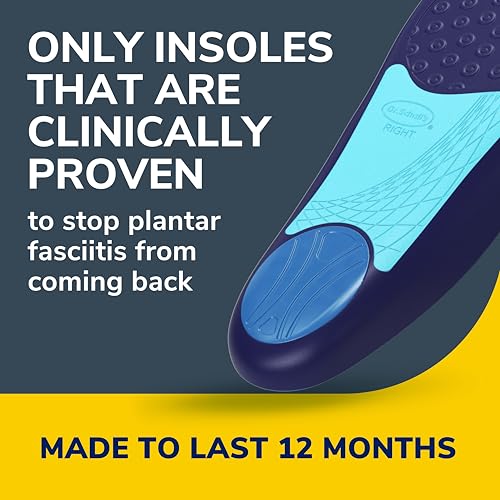 Dr. Scholl’s Plantar Fasciitis Relief Orthotic Insoles for Women - Pain Relief & Arch Support