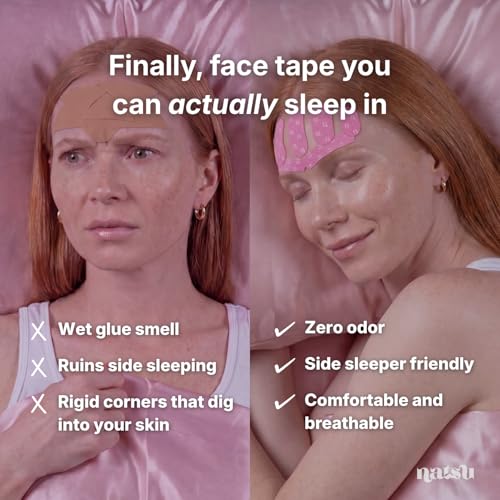 Anti-Wrinkle Face Tape – 165 Pre-Cut Strips with Hyaluronic Acid