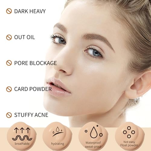CC Cream SPF 50 Full Coverage Foundation with Matte Finish