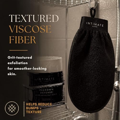Exfoliating Mitt for Smooth Skin – Reusable Microfiber Glove