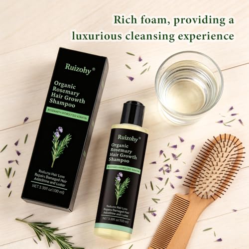 Rosemary & Biotin Shampoo for Hair Growth & Thinning