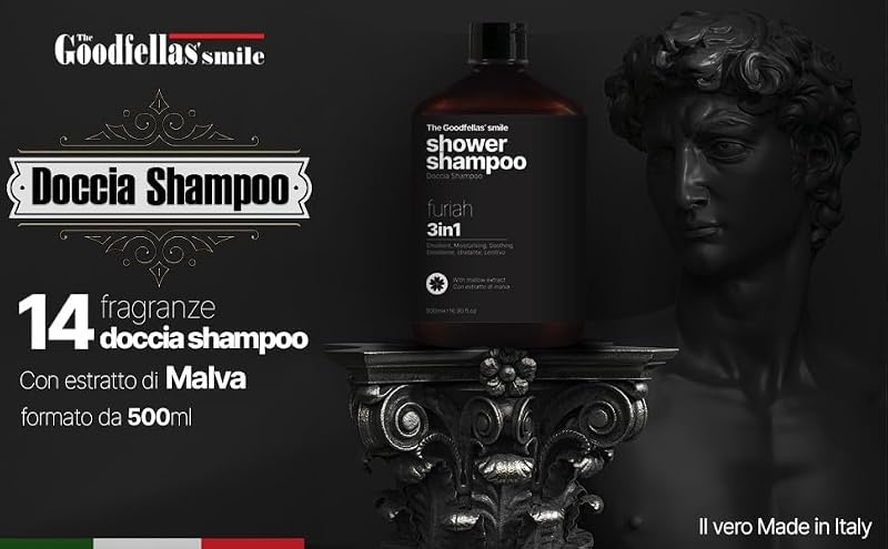Goodfellas' Smile FURIAH 3-in-1 Shampoo & Body Wash, 500ml