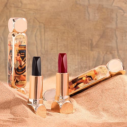 ANGGREK 6 Color Matte Lipstick Set - Double Head Long Lasting