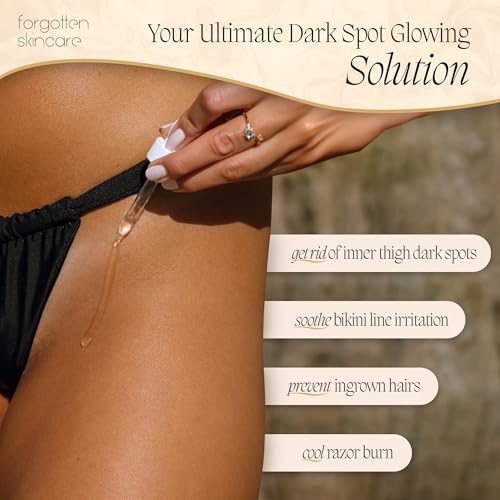 Forgotten Skincare Body Oil Serum - Hydrating Treatment to Soothe Razor Bumps, Ingrown Hair Treatment & Support Even Skin Tone