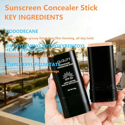 Foundation Stick SPF 50 Full Coverage Concealer – Matte Finish
