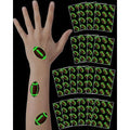 240 Pieces Luminous Football Temporary Tattoos Stickers,20 Sheets Glow in The Dark American Football Themed Tattoos Stickers Party Decoration Supplies for Adults
