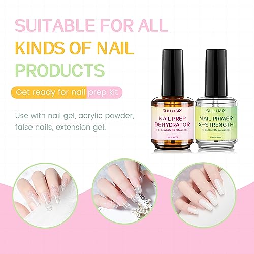 Nail Prep Dehydrator & X-Strength Primer Kit