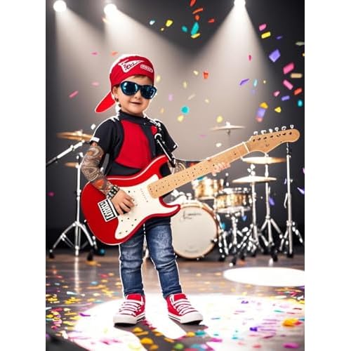 Kids Temporary Tattoo Sleeves, Fake Arm Tattoo Sleeves for Children,Child Rockstar Costumes Sleeves for Boys Girls, UV Protection(3 Pairs, Pack of 1)