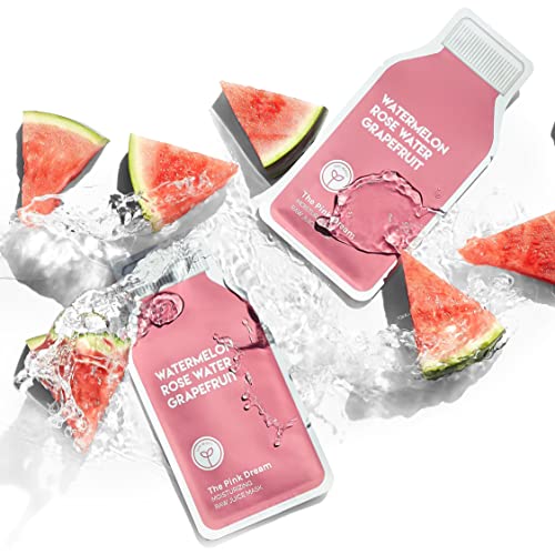 ESW Beauty The Pink Dream Raw Juice Sheet Mask Multipack (6 Pack)