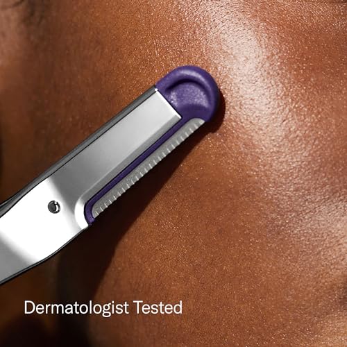 Dermaplane Blades Refills - 9 Count for Smooth Skin Exfoliation