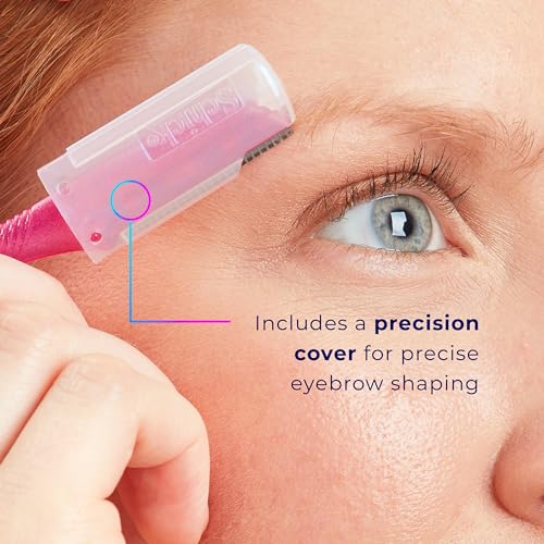 Schick Hydro Silk Dermaplaning Razor 9ct - Eyebrow & Peach Fuzz Remover
