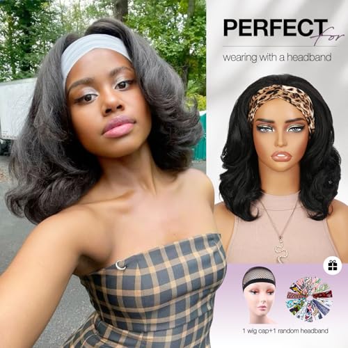 Half Wig Loose Curly Synthetic Hair for Black Women
