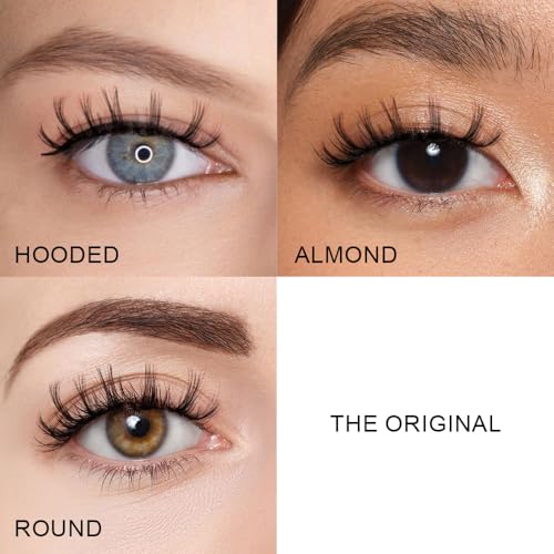 SY-SHUYING 16mm Lash Clusters Clear Band Natural Look 6 Pairs