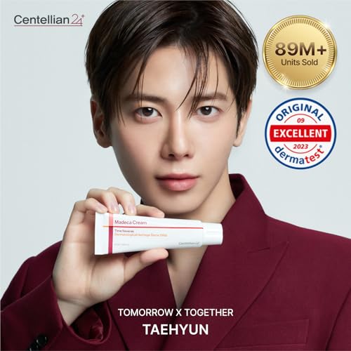 CENTELLIAN 24 Madeca Cream Time Reverse (50ml/1.69fl oz, Pack of 2) Advanced Fast-Absorbing & Nourishing Cream, Hydrates, Reduces Wrinkles, Korean Skin Care, Centella Asiatica