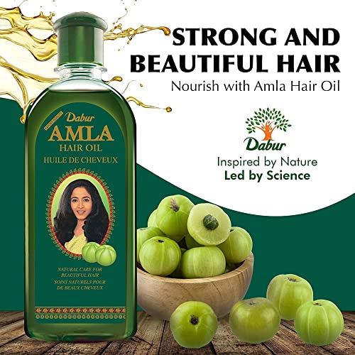 Dabur Amla Hair Oil 200ml - Nourishing Oil for Hair Growth & Shine