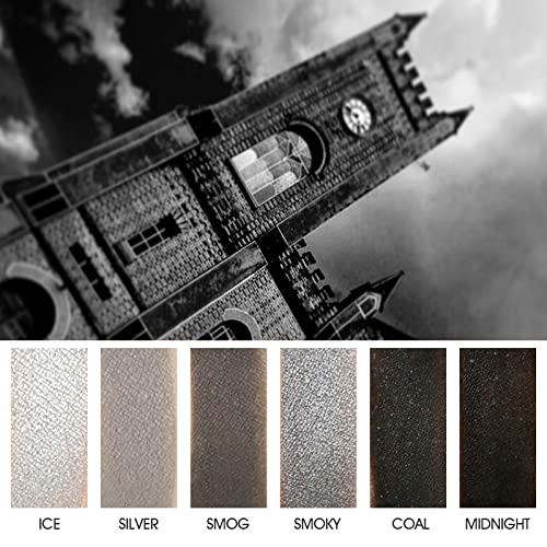 Black Smoky Eyeshadow Palette - 9 Matte & Shimmer Shades