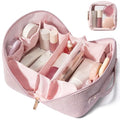 LOVEVOOK Travel Makeup Bag 2-Piece Set, Waterproof Cosmetic Organizer