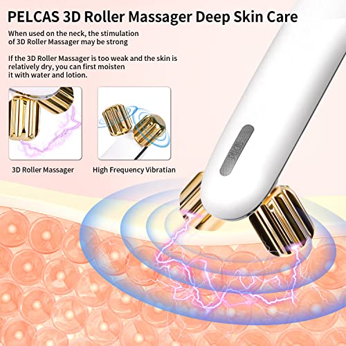 Cordless 3D Electric Roller Massager for Face, Neck & Body