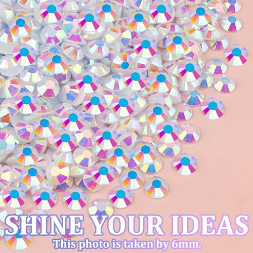 White AB 30000 Pcs Resin Rhinestones with Tweezers & 3x B7000 Glue for DIY Crafts Shoes Nails