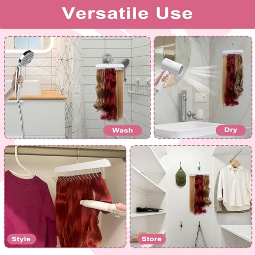 SCUNDA Hair Extension Holder for Styling & Storage | 2 Pack