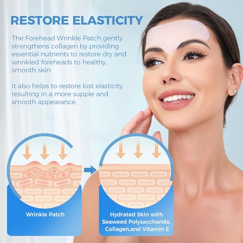 Okela Forehead Wrinkle Patches Overnight 20pcs Collagen