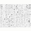 60Sheets Temporary Tattoos Stickers Small Tattoos Women Men Finger Hands Tiny Mini Fake Tattoos Stickers Waterproof Body Art for Adult Neck Arms Legs Shoulder Back