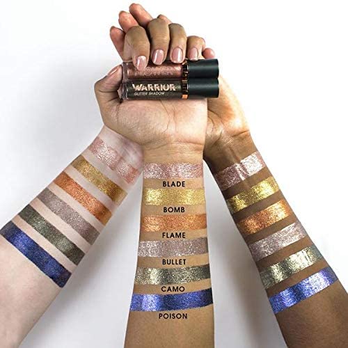 Flower Beauty Warrior Glitter Liquid Eyeshadow - Flame