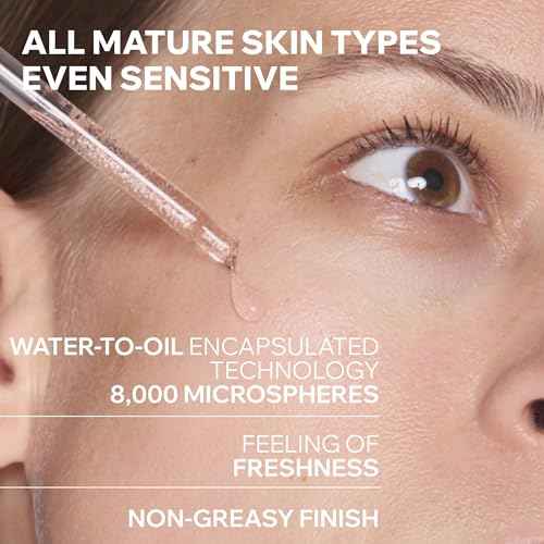 URIAGE Age Absolu Collagen Booster Serum | Anti-Aging & Firming, Smoothes & Plumps, Boosts Collagen & Density, For All Skin Types, 30 mL/1.01 Oz